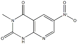 6-nitro-3-methylpyrido[2,3-d]pyrimidine-2,4(1H,3H)-dione Structure