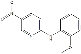 5-nitro-2-(2-methoxyanilino)pyridine Structure