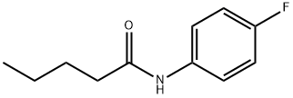 N-(4-fluorophenyl)pentanamide Struktur