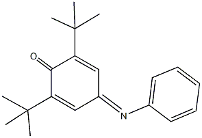 2,6-ditert-butyl-4-(phenylimino)-2,5-cyclohexadien-1-one Structure