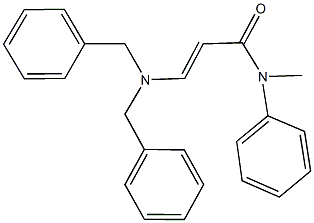 14376-87-5 3-(dibenzylamino)-N-methyl-N-phenylacrylamide