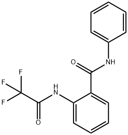 N-phenyl-2-[(trifluoroacetyl)amino]benzamide,144584-15-6,结构式