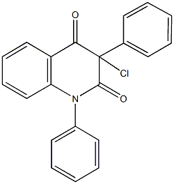 3-chloro-1,3-diphenyl-2,4(1H,3H)-quinolinedione|
