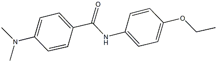 4-(dimethylamino)-N-(4-ethoxyphenyl)benzamide Structure