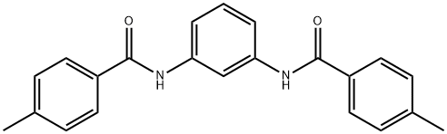 4-methyl-N-{3-[(4-methylbenzoyl)amino]phenyl}benzamide Structure