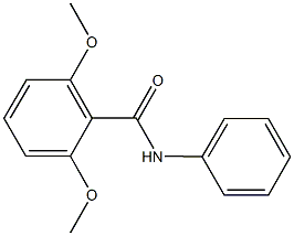 2,6-dimethoxy-N-phenylbenzamide Structure