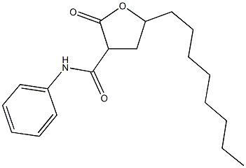 14668-47-4 5-octyl-2-oxo-N-phenyltetrahydro-3-furancarboxamide