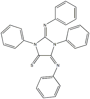 146680-46-8 1,3-diphenyl-2,5-bis(phenylimino)-4-imidazolidinethione