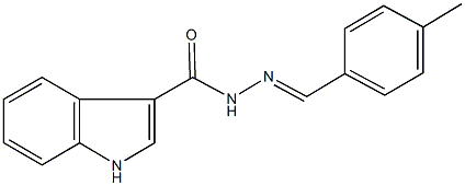 1477483-04-7 N'-(4-methylbenzylidene)-1H-indole-3-carbohydrazide