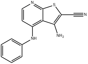 3-amino-4-anilinothieno[2,3-b]pyridine-2-carbonitrile|