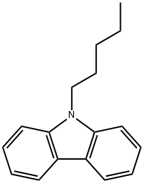 9-pentyl-9H-carbazole 结构式