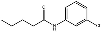 N-(3-chlorophenyl)pentanamide Structure