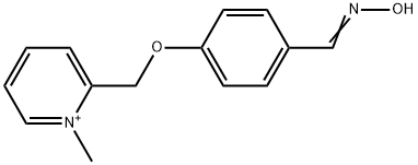 2-({4-[(hydroxyimino)methyl]phenoxy}methyl)-1-methylpyridinium,149837-85-4,结构式