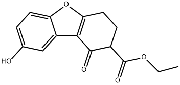 ethyl 8-hydroxy-1-oxo-1,2,3,4-tetrahydrodibenzo[b,d]furan-2-carboxylate|