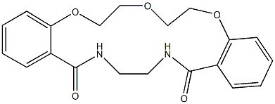 6,7,9,10,17,18,19,20-octahydrodibenzo[h,p][1,4,7,11,14]trioxadiazacycloheptadecine-16,21-dione Structure