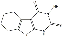 151094-90-5 3-amino-2-thioxo-2,3,5,6,7,8-hexahydro[1]benzothieno[2,3-d]pyrimidin-4(1H)-one