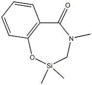 2,2,4-trimethyl-3,4-dihydro-1,4,2-benzoxazasilepin-5(2H)-one|