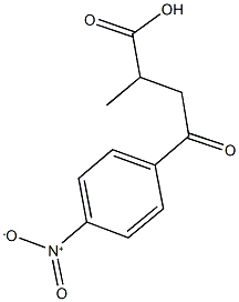 4-{4-nitrophenyl}-2-methyl-4-oxobutanoic acid,15206-85-6,结构式