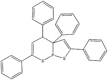 2,3a,4,6-tetraphenyl-3a,4-dihydro[1,2]thiaphospholo[2,3-b][1,2]thiaphosphinine|