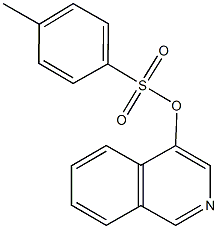 isoquinolin-4-yl 4-methylbenzenesulfonate 化学構造式
