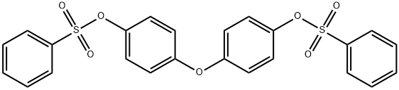 4-{4-[(phenylsulfonyl)oxy]phenoxy}phenyl benzenesulfonate Struktur