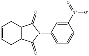 2-{3-nitrophenyl}-3a,4,7,7a-tetrahydro-1H-isoindole-1,3(2H)-dione Structure