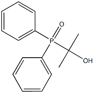 2-(diphenylphosphoryl)-2-propanol 结构式