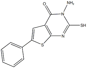 155054-32-3 3-amino-6-phenyl-2-sulfanylthieno[2,3-d]pyrimidin-4(3H)-one