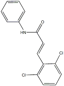3-(2,6-dichlorophenyl)-N-phenylacrylamide,1566418-37-8,结构式