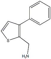 (3-phenyl-2-thienyl)methanamine Structure