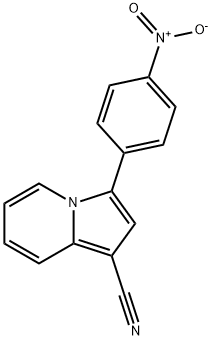 3-{4-nitrophenyl}indolizine-1-carbonitrile|