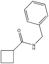 N-benzylcyclobutanecarboxamide 结构式