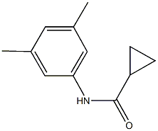 N-(3,5-dimethylphenyl)cyclopropanecarboxamide Structure