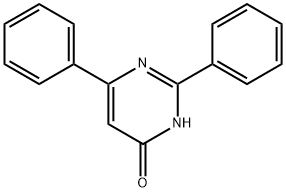 2,6-diphenyl-4(3H)-pyrimidinone,15969-46-7,结构式