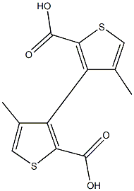 15970-78-2 4,4'-dimethyl-3,3'-bithiophene-2,2'-dicarboxylic acid