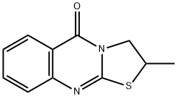 2-methyl-2,3-dihydro-5H-[1,3]thiazolo[2,3-b]quinazolin-5-one Struktur