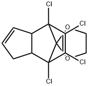 1',7',8',9'-tetrachlorospiro(1,3-dioxolane-2,10'-tricyclo[5.2.1.0~2,6~]deca[3,8]diene) 结构式
