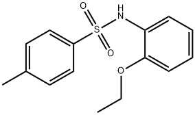 N-(2-ethoxyphenyl)-4-methylbenzenesulfonamide Structure