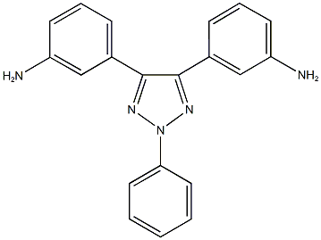 3-[5-(3-aminophenyl)-2-phenyl-2H-1,2,3-triazol-4-yl]phenylamine|