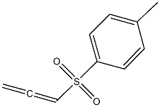1-methyl-4-(1,2-propadienylsulfonyl)benzene 化学構造式