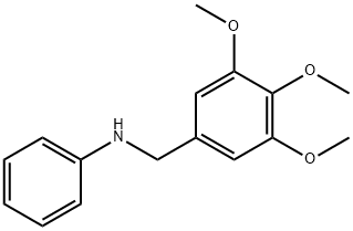 N-(3,4,5-trimethoxybenzyl)aniline Structure