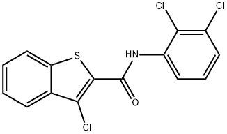 162090-71-3 3-chloro-N-(2,3-dichlorophenyl)-1-benzothiophene-2-carboxamide