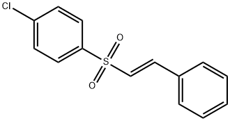 4-chlorophenyl 2-phenylvinyl sulfone 结构式