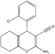164026-54-4 2-amino-4-(2-chlorophenyl)-5,6,7,8-tetrahydro-4H-chromene-3-carbonitrile