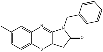 16781-61-6 1-benzyl-7-methyl-3,3a-dihydropyrrolo[3,2-b][1,4]benzothiazin-2(1H)-one