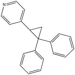 4-(2,2-diphenylcyclopropyl)pyridine|