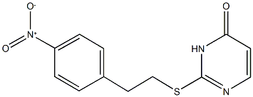169557-01-1 2-[(2-{4-nitrophenyl}ethyl)sulfanyl]-4(3H)-pyrimidinone