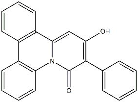 8-hydroxy-7-phenyl-6H-pyrido[1,2-f]phenanthridin-6-one,16959-51-6,结构式