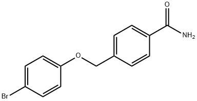 4-[(4-bromophenoxy)methyl]benzamide,169836-31-1,结构式