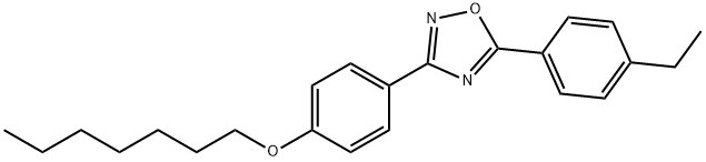 5-(4-ethylphenyl)-3-[4-(heptyloxy)phenyl]-1,2,4-oxadiazole,171622-44-9,结构式